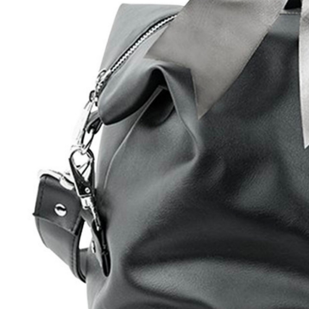 Michel Germain Vegan Leather Weekend Duffle Bag NWT - Picture 4 of 11